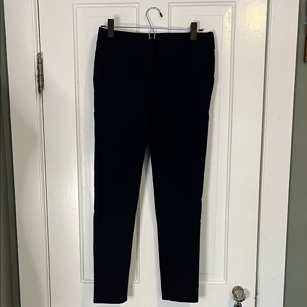 - Marissa skinny LOFT Navy Slim Ponte Trousers